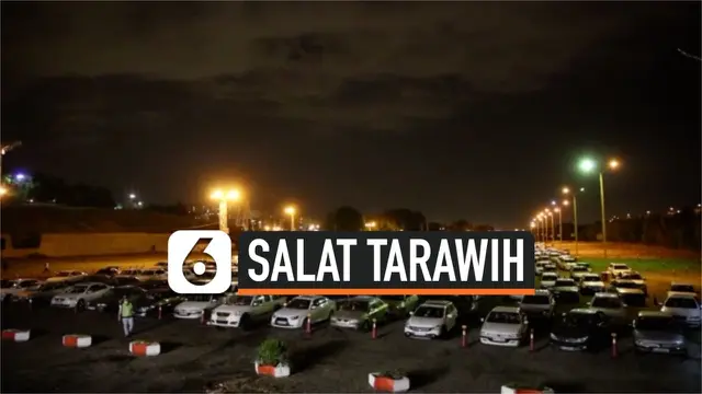 VIDEO: Warga Iran Salat Tarawih dari Dalam Mobil karena Corona