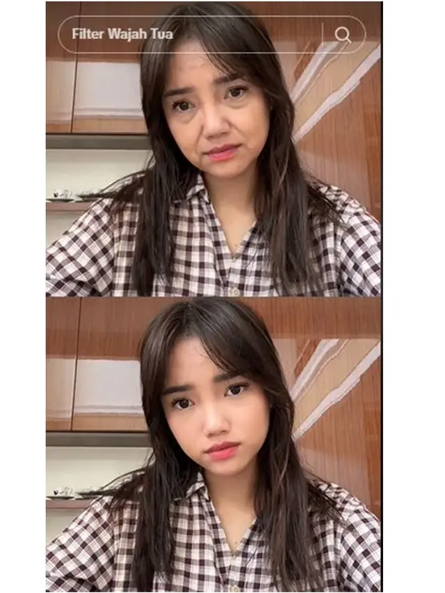 8 Artis Ikut Tren Filter Aged di TikTok, Indah Permatasari Disebut Mirip Ibunda