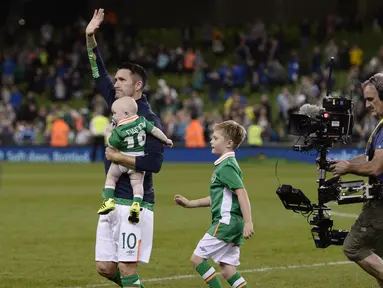 Usai Cetak Gol, Robbie Keane Pensiun dari Timnas Republik Irlandia