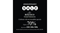 Merek sepatu dan aksesoris asal Italia, Rococo menggelar Anniversary Sale hingga 70 persen
