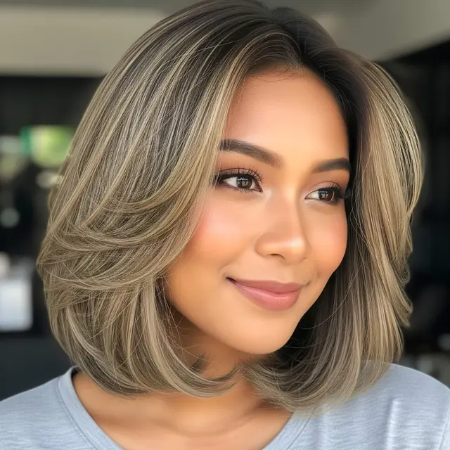Model Rambut Pendek Cat Pirang untuk Kulit Sawo Matang
