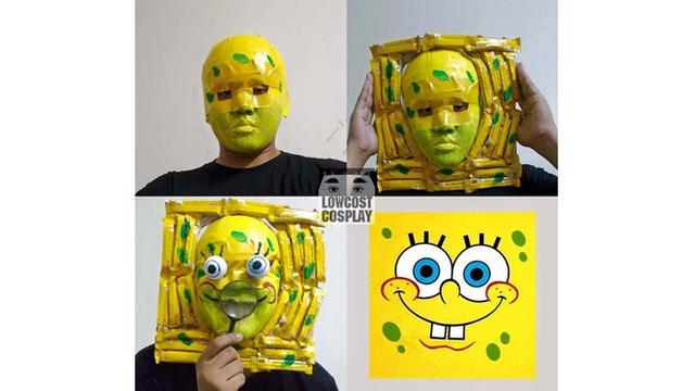 5 Cosplay Low Budget Pakai Isolasi Ini Kocak, Bikin Ketawa