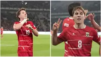 Ole Romeny dan Luke Vickery, Timnas Indonesia. (Bola.com/Budi Santoso)