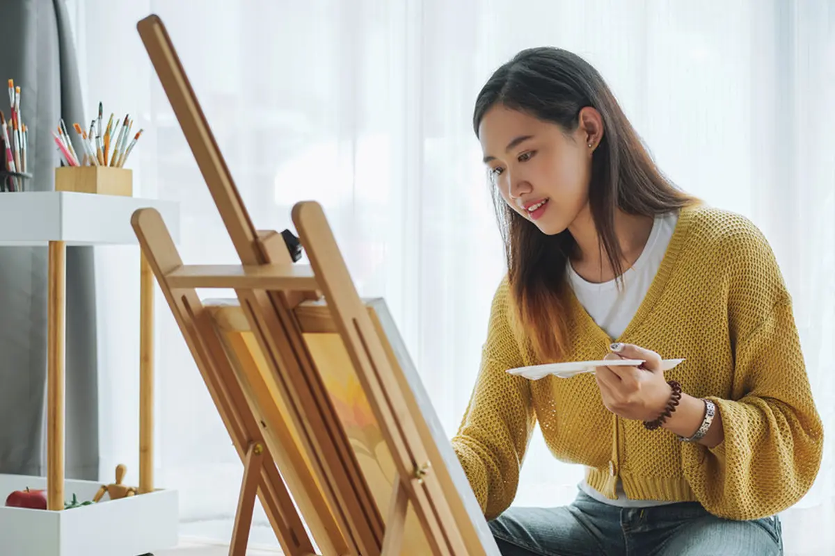 Ilustrasi Hobi Kreatif