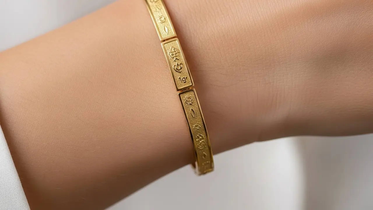 Gelang Emas Gram Kecil yang Tidak Mudah Kusam