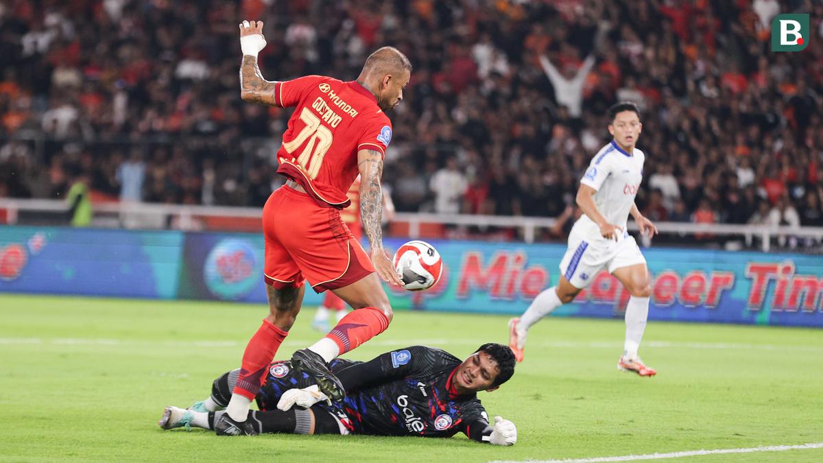 Hasil BRI Super League: Persija Dipermalukan Arema FC 0-2 di SUGBK, Makin Tertinggal Jauh dari Persib di Puncak