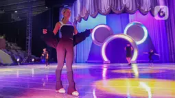 Bertempat di Istora Gelora Bung Karno, Senayan, Jakarta, panggung Disney on Ice Jakarta siap membius para penggemar. (Liputan6.com/Angga Yuniar)