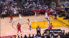 Berita video pemain Houston Rockets, James Harden, mencetak 27 poin ketika menghadapi Golden State Warriors, Rabu (18/10/2017) pagi hari WIB