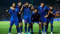 Timnas Thailand U-22 di SEA Games 2023. (Bola.com/Dok.Facebook Timnas Thailand).