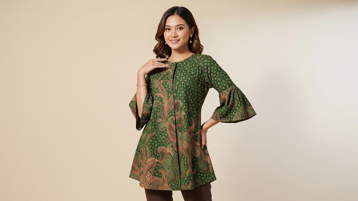 8 Model Tunik Batik untuk Acara Kantor yang Bikin Penampilan Tampak Elegan dan Profesional