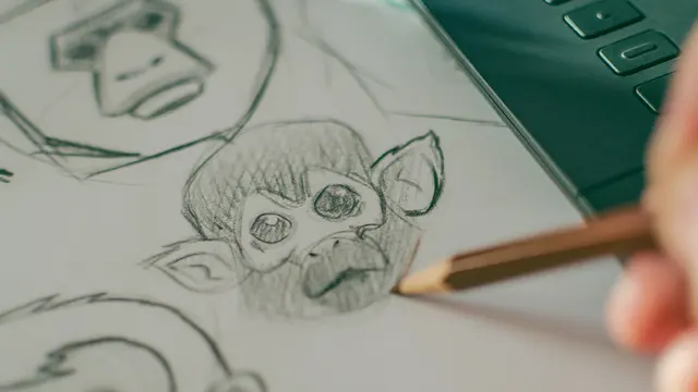 Ilustrasi shio monyet