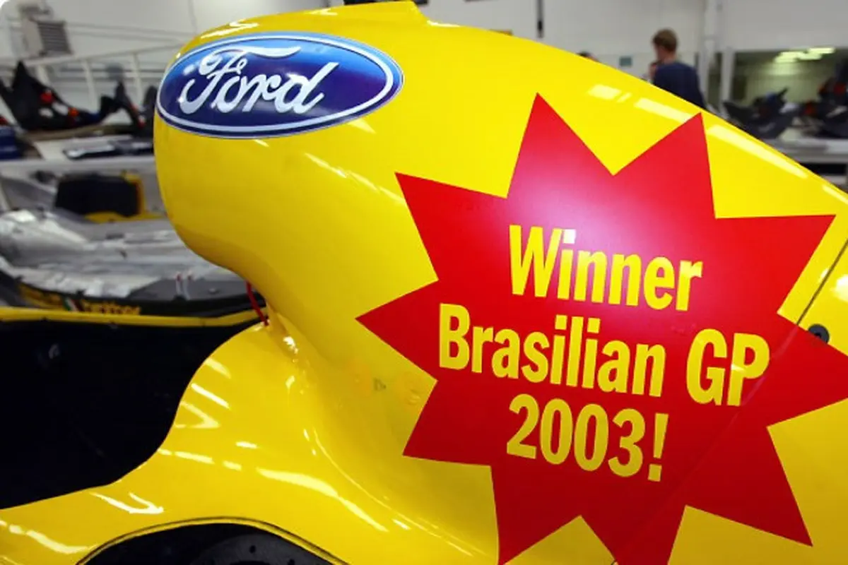 Mobil F1 EJ13 milik tim Jordan-Ford.