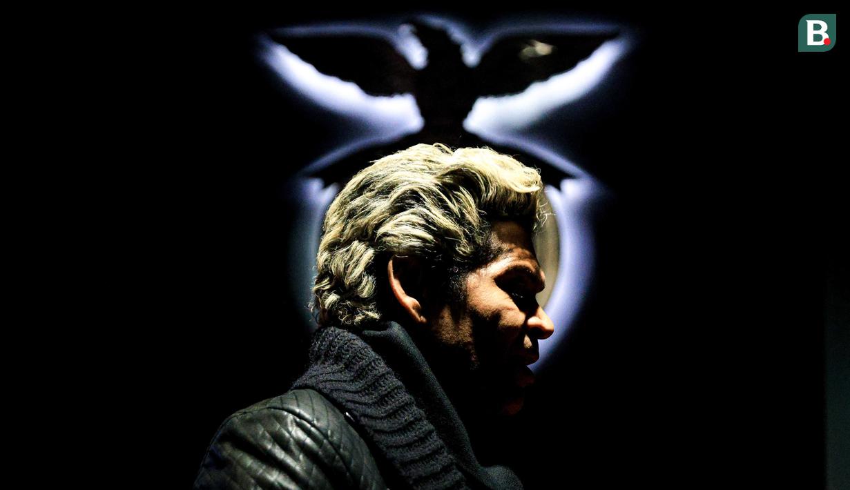 Kunjungan ke museum Benfica menjadi ajang nostalgia bagi pelatih sekaligus founder dari Korea-Korea Selecao (KKS), Abel Xavier. (Bola.com/Bagaskara Lazuardi)