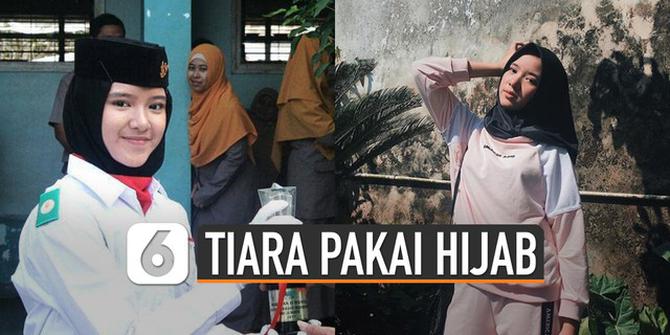 VIDEO: Potret Tiara Idol Pakai Hijab, Cantik dan Manis