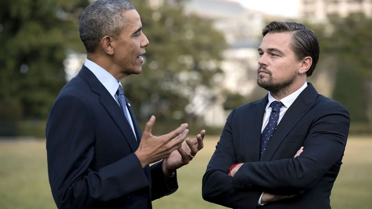 Leonardo DiCaprio - Brack Obama