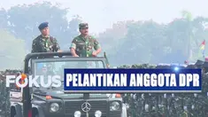Dalam pelantikan DPR dan DPD 1 Oktober, penempatan pasukan TNI diperlebar hingga ke titik-titik yang sebelumnya tidak dijaga anggota TNI.