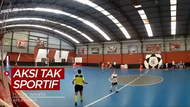 VIDEO: Tim Futsal Wanita di Argentina ini Sungguh Tidak Sportif, Cetak 4 Gol Bunuh Diri dengan Sengaja