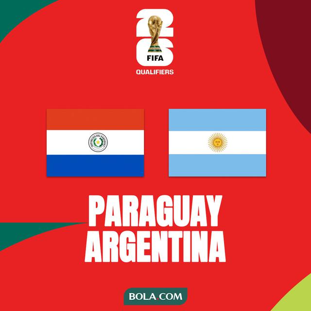 Kualifikasi Piala Dunia 2026 - Paraguay Vs Argentina