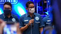 Menparekraf RI, Sandiaga Uno pada kegiatan Buka Bersama dan Rapat Pengurus DPP Gekrafs.