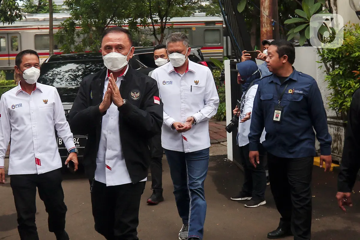 Ketua PSSI Datangi Komnas HAM Terkait Kasus Kanjuruhan