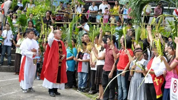 Ritual Minggu Palma Bagi Umat Katolik
