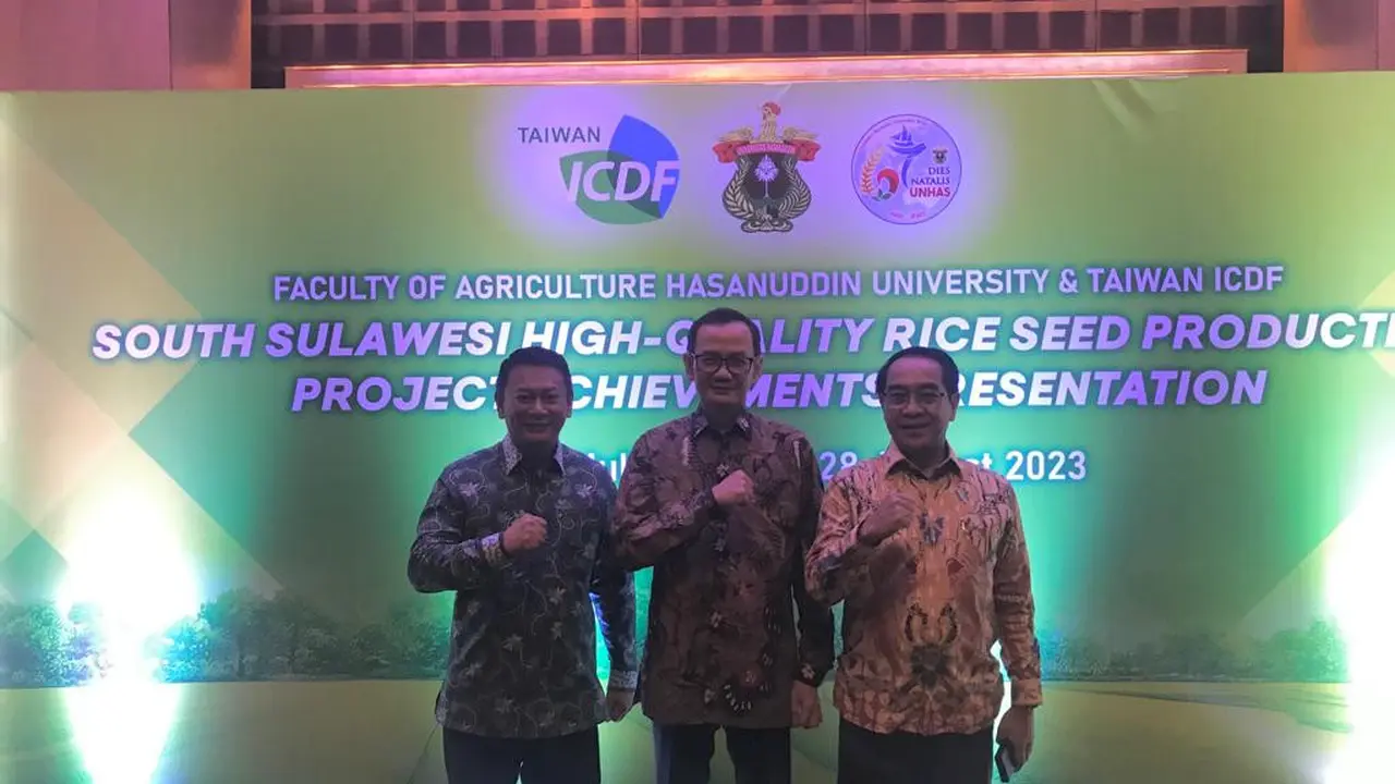 UNHAS bekerjasama dengan TaiwanICDF dalam Expanding High Quality Rice Seed Production in South Sulawesi