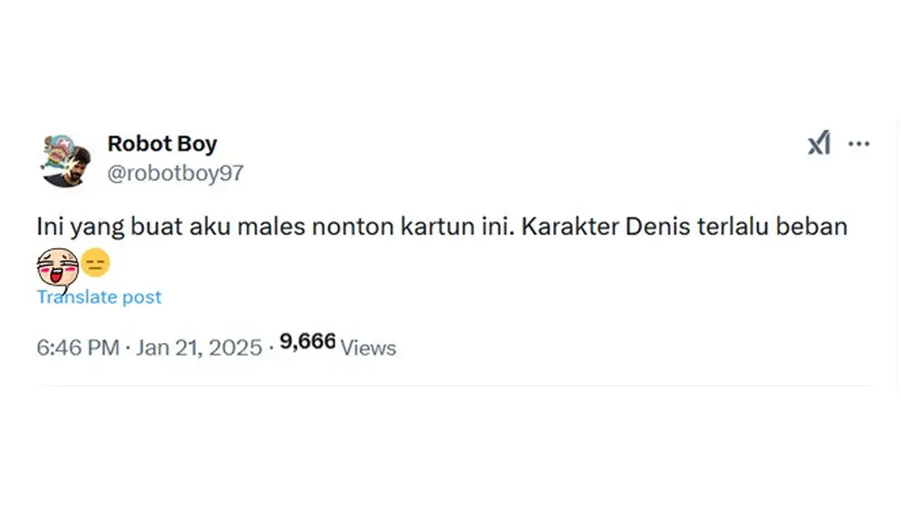 6 Cuitan Netizen tentang Karakter Dennis 'Adit Sopo Jarwo' Ini Kocak