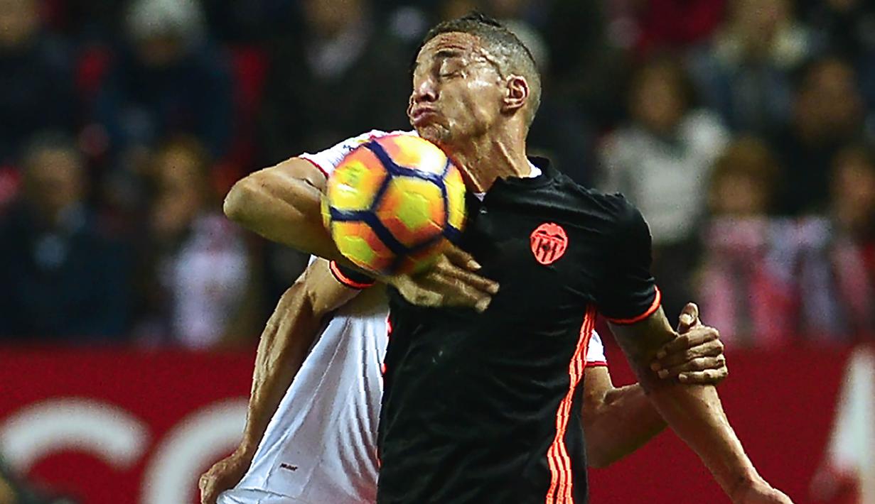 7.  Rodrigo Moreno (Valencia) - 4 Gol. (AFP/Cristina Quicler)