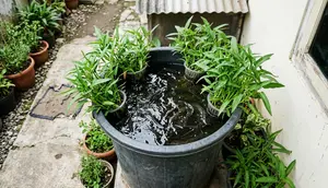 Cara Menanam Kangkung di Ember Ikan Lele, Hemat Tempat dan Bisa Panen Bahan Pangan di Rumah