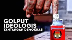 Jelang Pemilu 2019 justru marak muncul suara golongan putih (golput). Mereka yang memilih golput beranggapan gerakan mereka sebagai bentuk kritik pada sistem politik kita.
