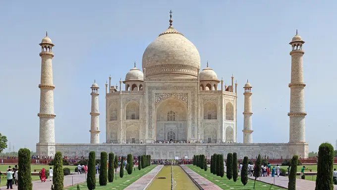 Gelombang Panas di India Tak Pengaruhi Taj Mahal