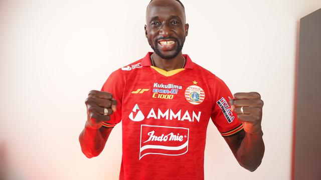 Persija mengontrak Makan Konate untuk paruh kedua BRI Liga 1.