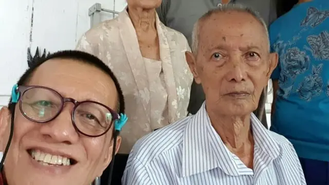 Didik Nini Thowok dan Ayahnya