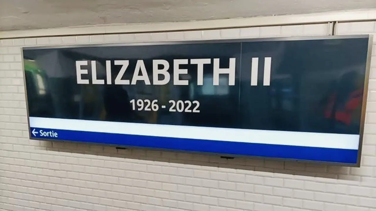 Stasiun Kereta Ubah Nama Jadi 'Elizabeth II'