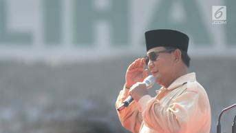Prabowo Ajak Pemuda Pupuk Semangat Nasionalisme di Harkitnas