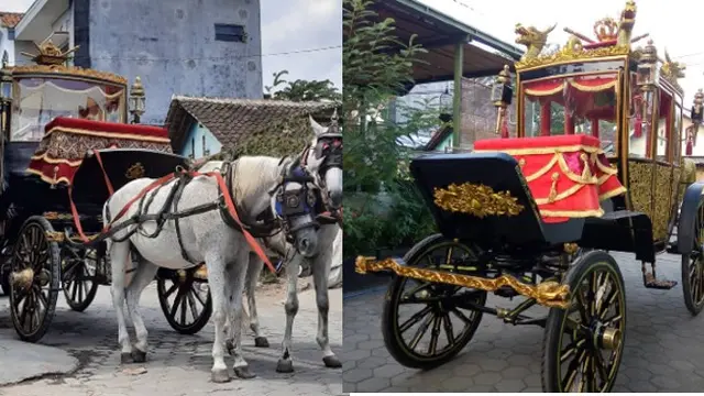 Hasil kereta andong pak Ratno yang menjangkau ke berbagai kalangan.