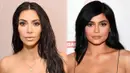 Kim Kardashian sendiri merasa iri karena Kylie bisa mendapatkan kembali tubuhnya dengan muda. (Youtube)