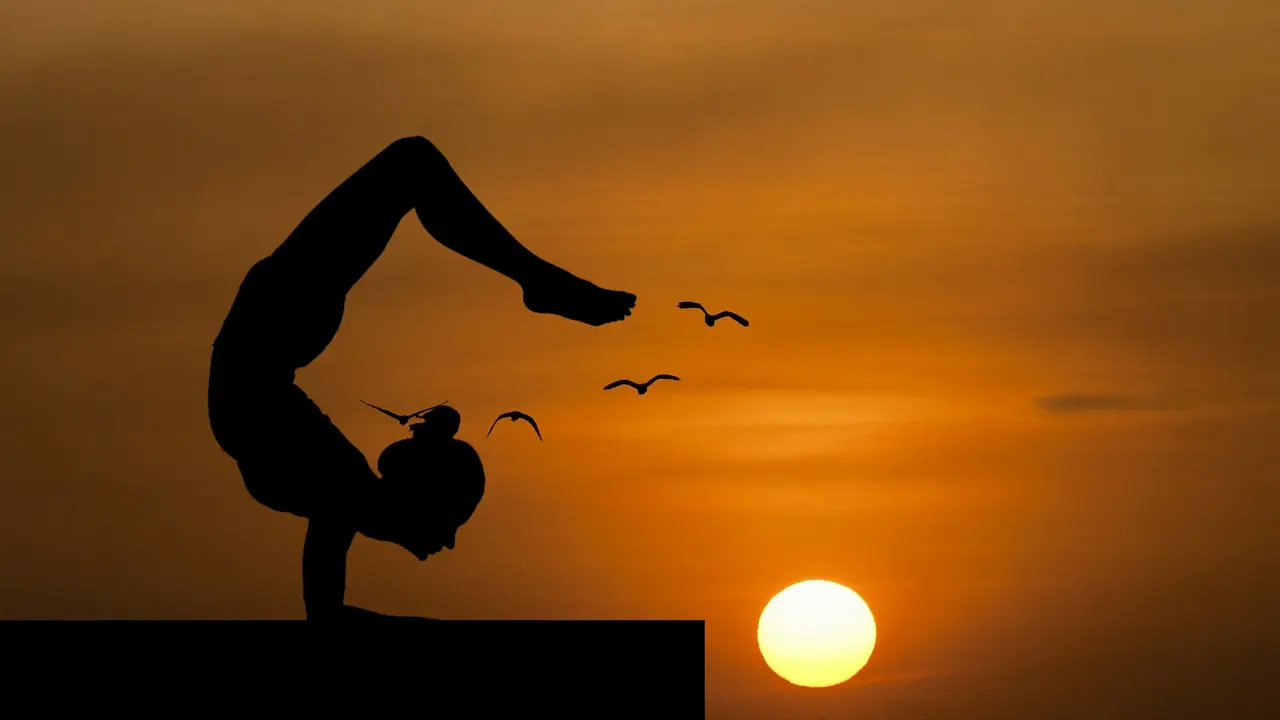 Ilustrasi handstand