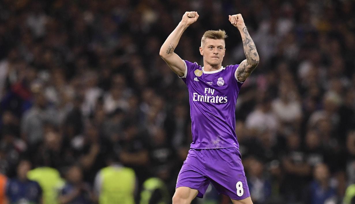 Toni Kroos (Real Madrid) - Gelandang. (AFP/Javier Soriano)