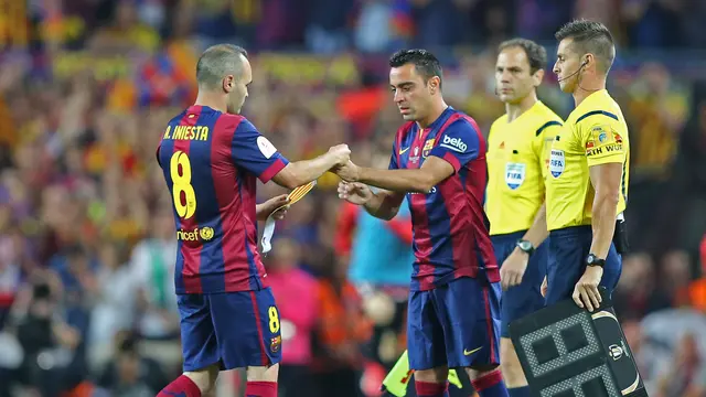 Andres Iniesta Xavi Hernandez