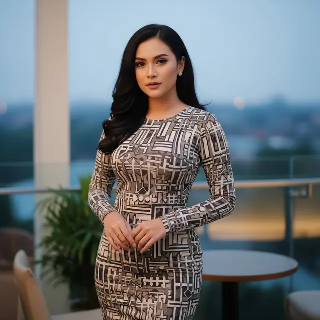Bodycon Model Dress (Gemini AI)