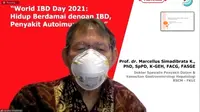 dokter spesialis penyakit dalam dan konsultan gastroenterologi hepatologi RSCM-FKUI, Prof. Marcellus Simadibrata. Foto PT. Takeda.