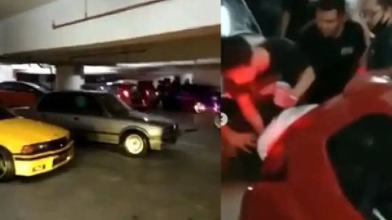Viral Video Geber Knalpot Racing.