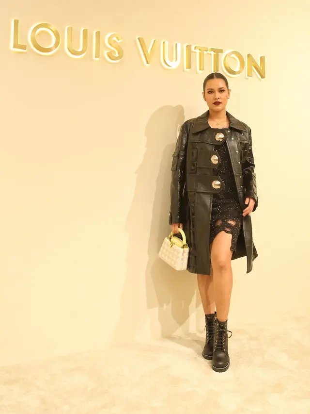Raisa di opening store Louis Vuitton