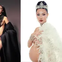 Jelang kelahiran putri pertamanya, Patricia Gouw tampil berani pamer baby bump saat maternity shoot [@patriciagouw]