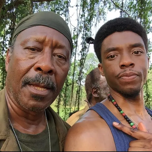 Clarke Peters dan Chadwick Boseman (Instagram/ chadwickboseman)