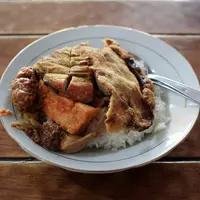 Ilustrasi nasi buk madura /Shutterstock.com/Dhodi Syailendra