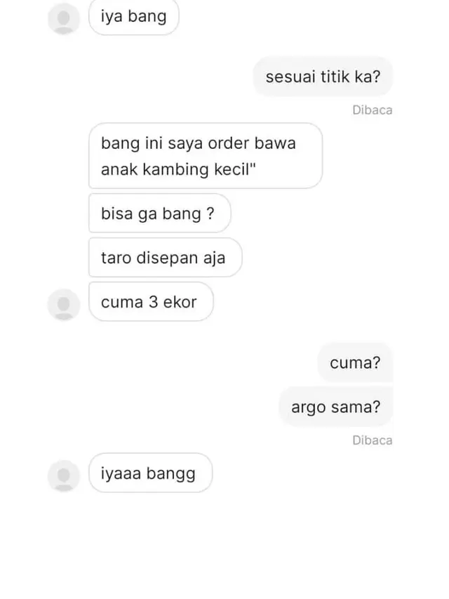 7 Chat Orderan Absurd Penumpang Ojek Online Ini Bikin Geleng Kepala