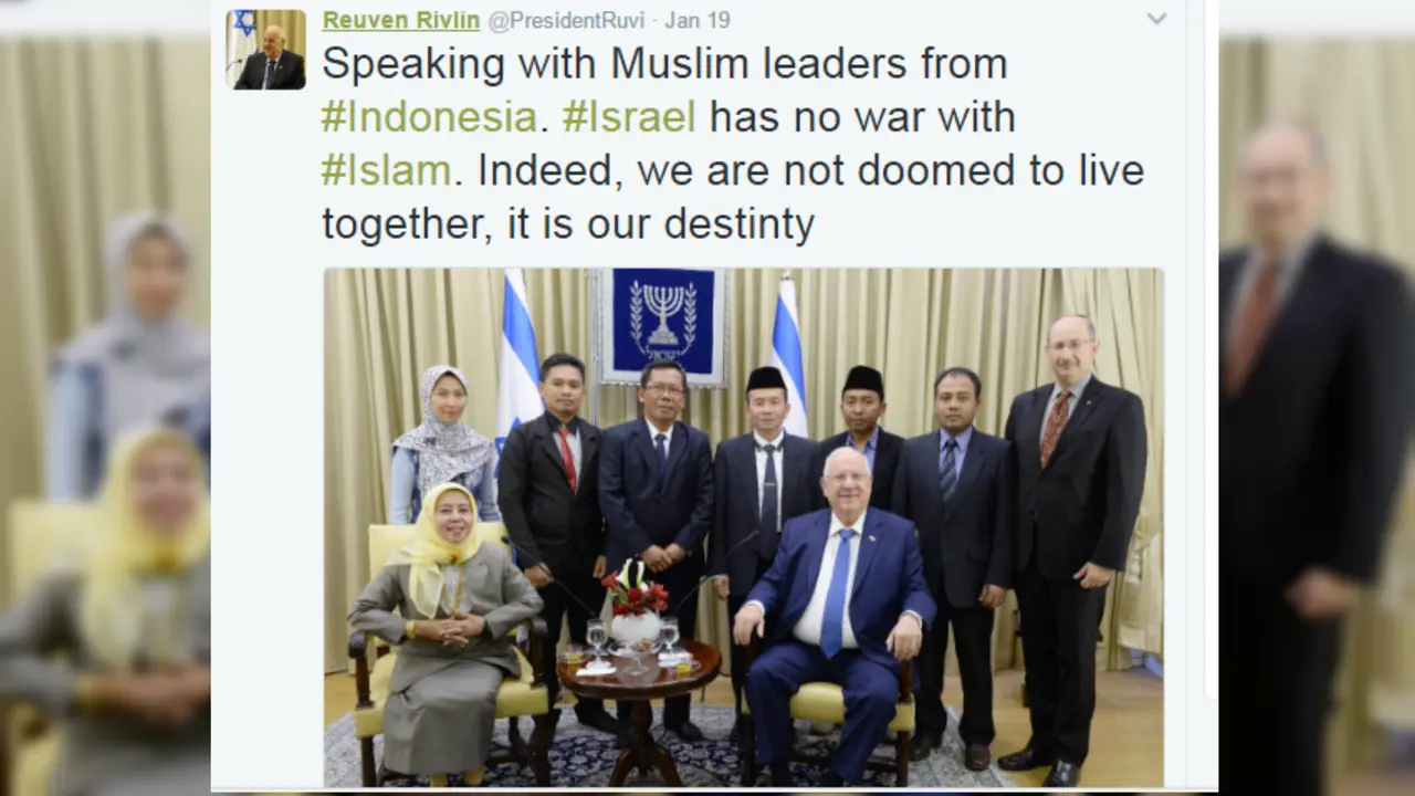 Presiden Israel Temui MUI, Jamin Yerusalem Kota Bagi Semua Agama