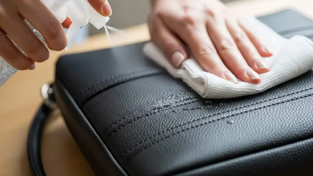 Trik Membersihkan Tas Kulit Sintetis
